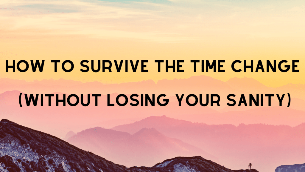 Surviving the time change can be tough, especially for those of us living with Seasonal Affective Disorder. But fear not, I've got you covered with some helpful tips to keep your sanity intact!